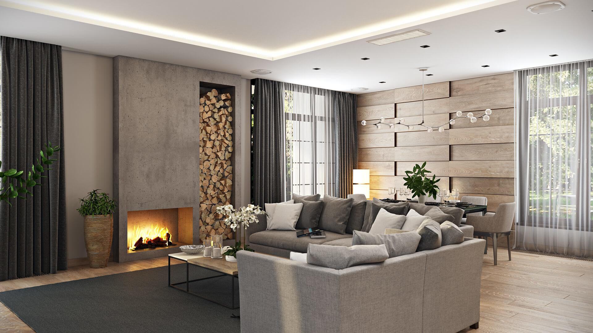 Interior design for houses and apartments